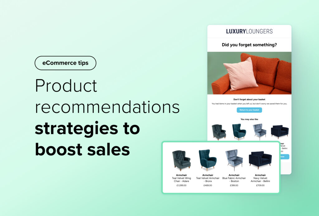 eCommerce tips - Product recommendations strategies to boost sales