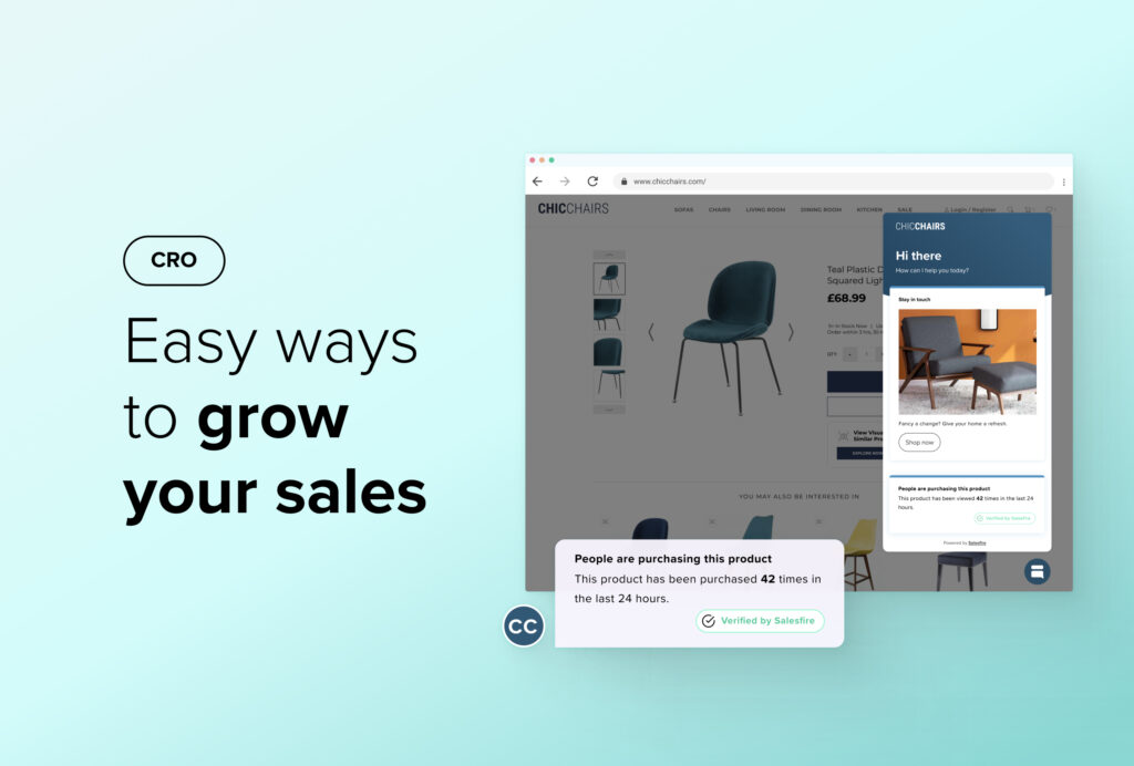 CRO - Easy ways to grow your sales