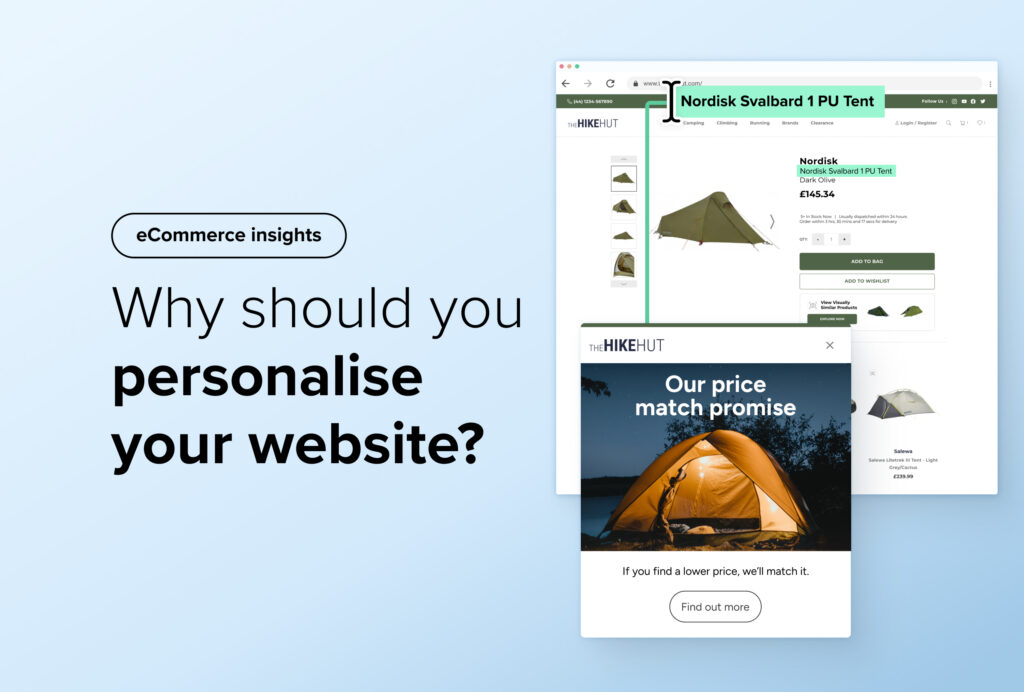 eCommerce insights: Why should you personalise your website?