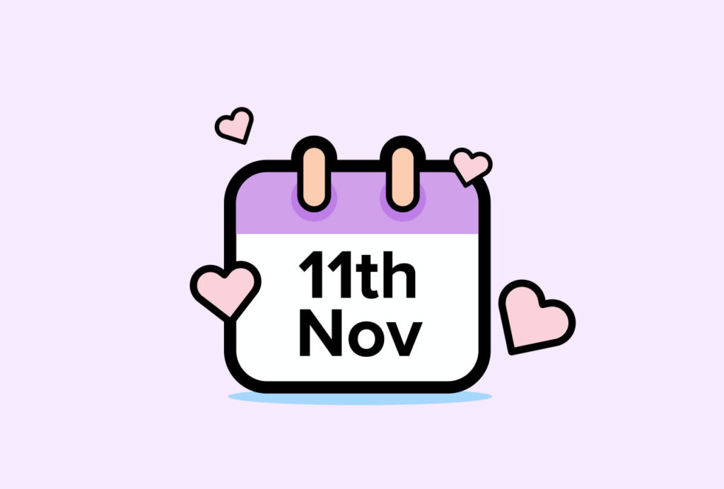 11th november calender date