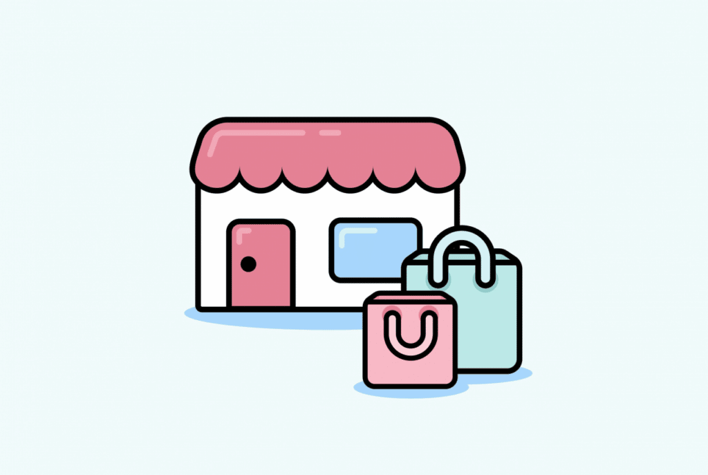 House , shoppping bag