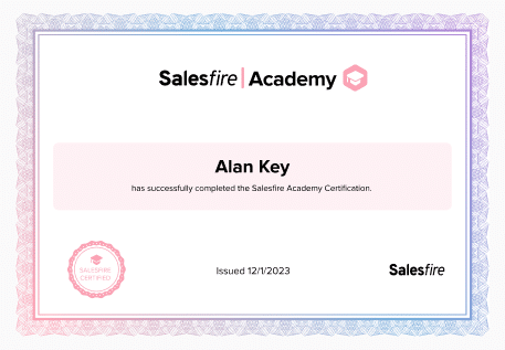 A4 Certificate