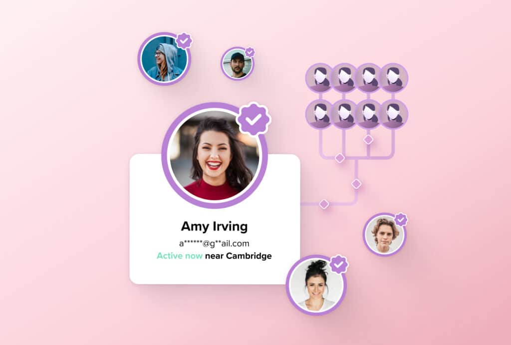 Black Friday AI-powered shopper identification graphic