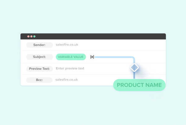 Email & Messaging - product variables in emails & sms