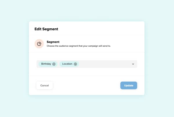 Multiple segment & list select